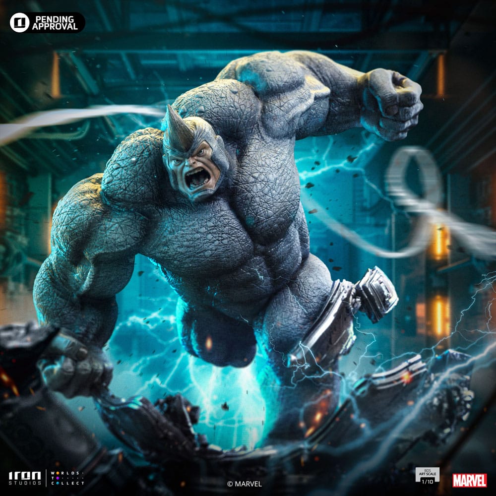 Marvel BDS Art Scale Statue 1/10 Rhino 26 cm Image 12