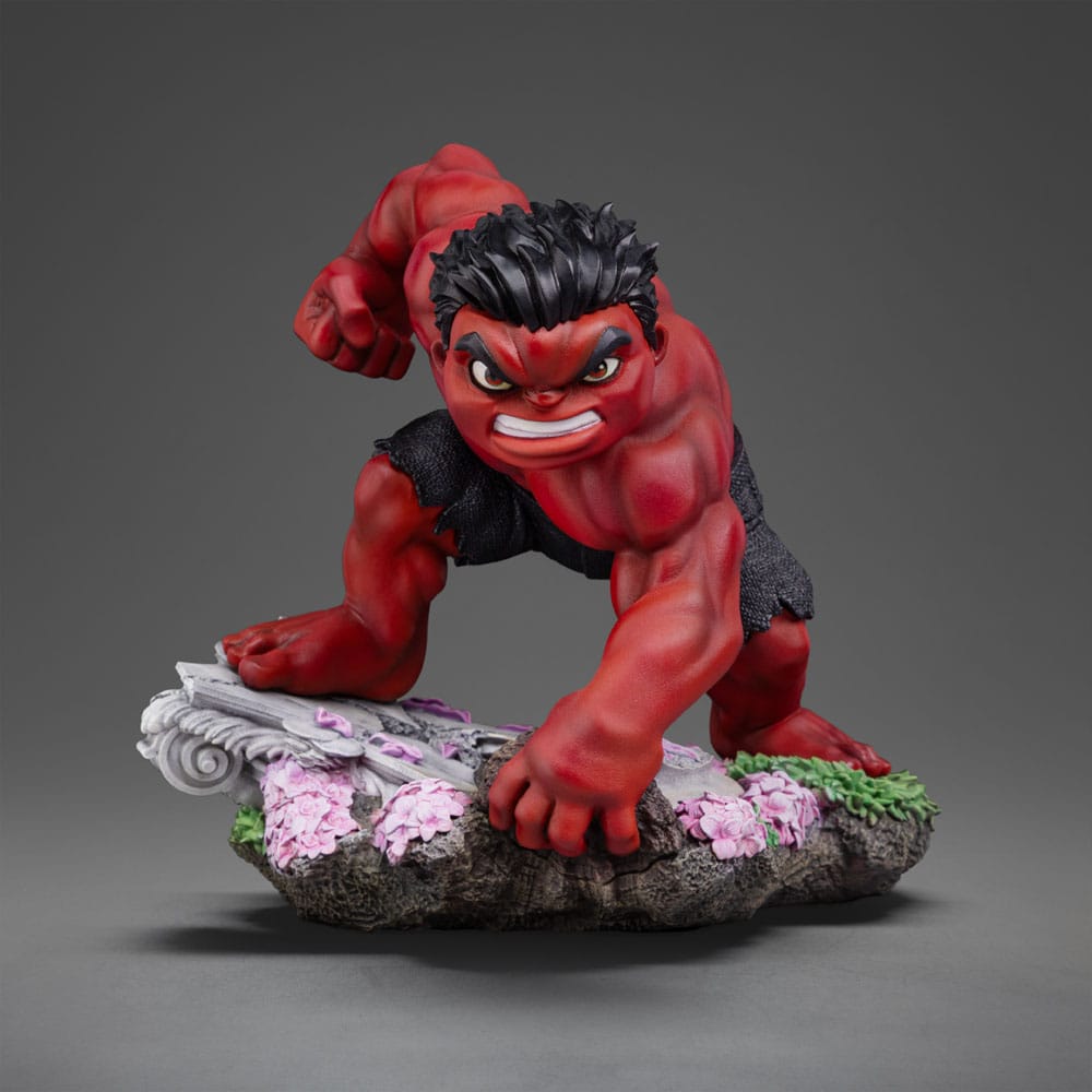 Captain America 4 Mini Co. PVC Figur Red Hulk 16 cm Image 2