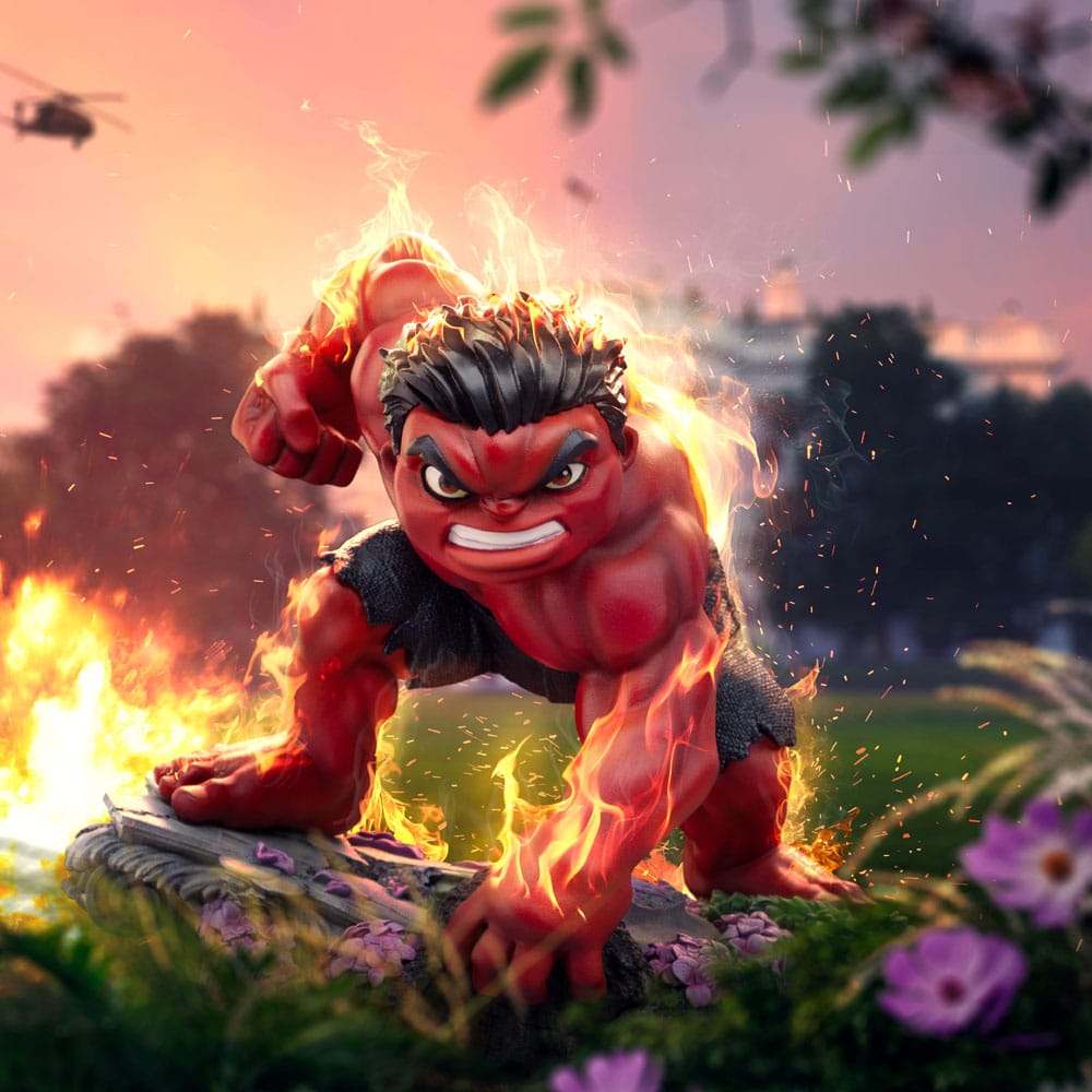 Captain America 4 Mini Co. PVC Figur Red Hulk 16 cm Image 6