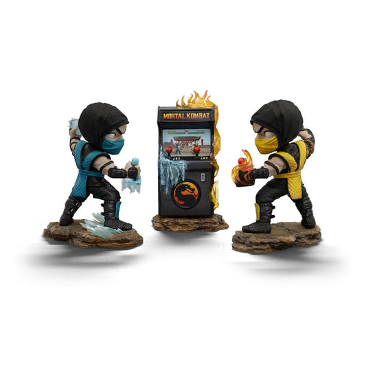 Mortal Kombat Mini Co. PVC Figuren Scorpion vs. Subzero Arcade Set 15 cm Image 1