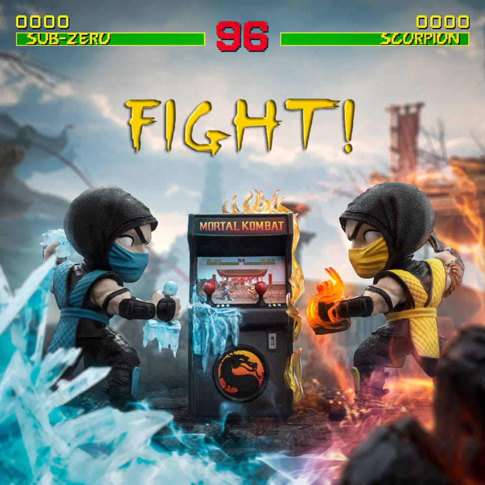 Mortal Kombat Mini Co. PVC Figuren Scorpion vs. Subzero Arcade Set 15 cm Image 3
