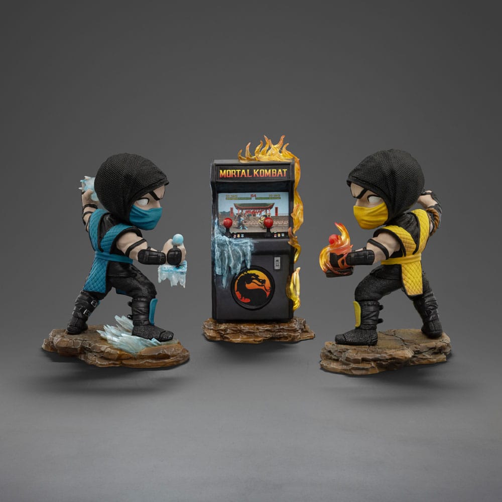 Mortal Kombat Mini Co. PVC Figuren Scorpion vs. Subzero Arcade Set 15 cm Image 5