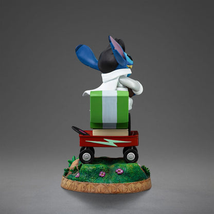 Lilo & Stitch Art Scale Statue 1/10 Stitch King of Rock 17 cm Image 2