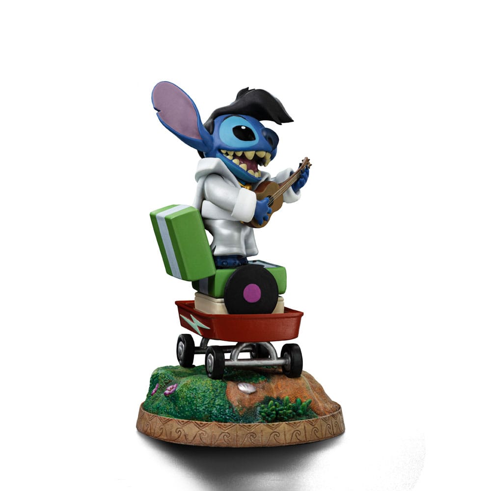Lilo & Stitch Art Scale Statue 1/10 Stitch King of Rock 17 cm Image 5