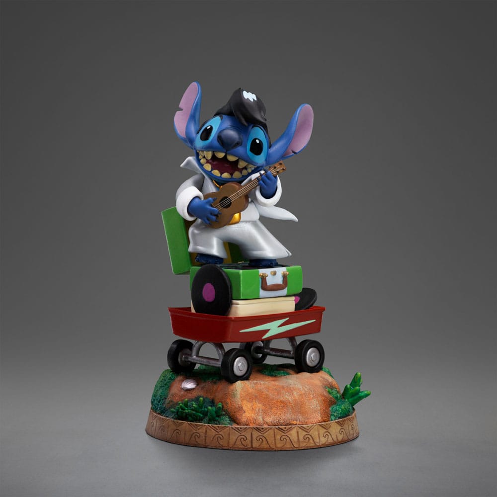 Lilo & Stitch Art Scale Statue 1/10 Stitch King of Rock 17 cm Image 7