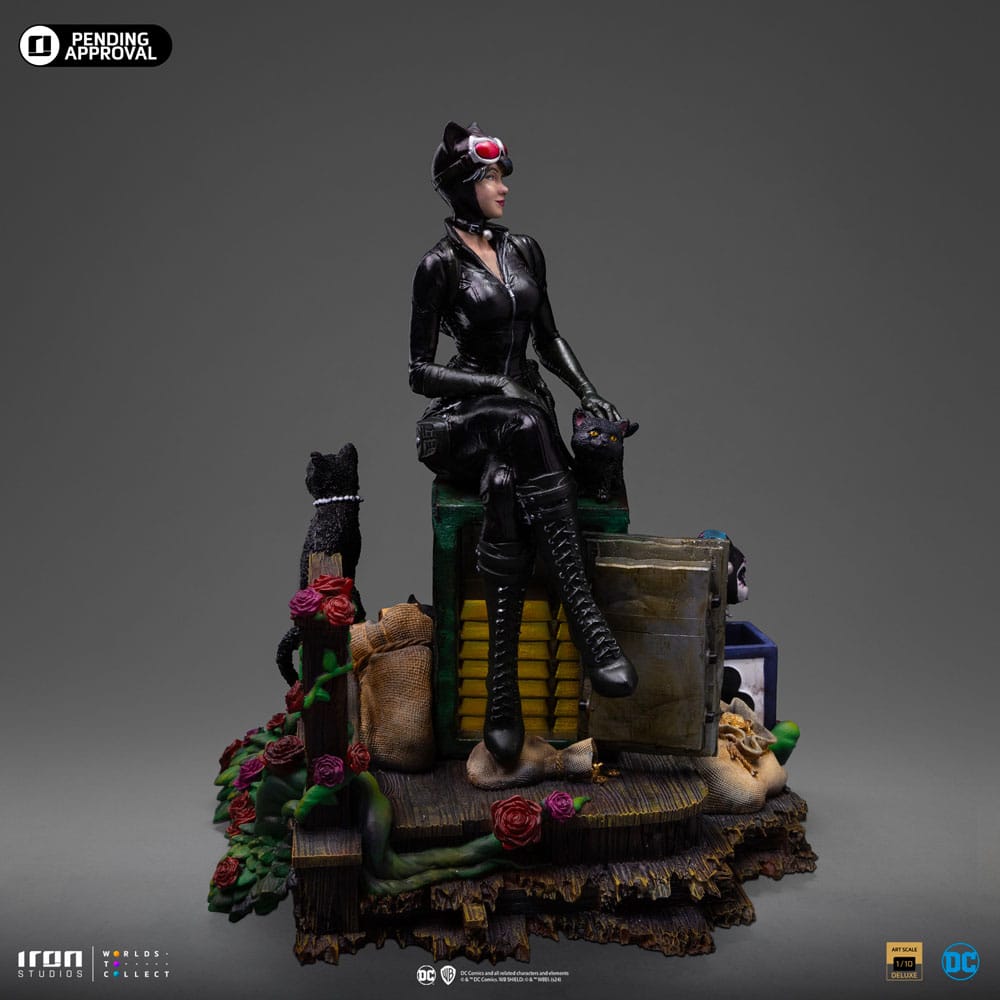 DC Comics Deluxe Art Scale Statue 1/10 Catwoman (Gotham City Sirens) 21 cm Image 5