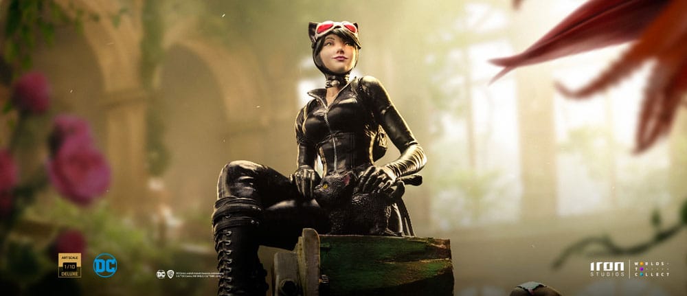 DC Comics Deluxe Art Scale Statue 1/10 Catwoman (Gotham City Sirens) 21 cm Image 8