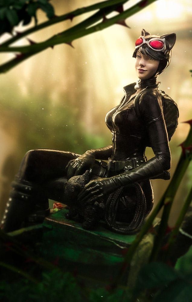 DC Comics Deluxe Art Scale Statue 1/10 Catwoman (Gotham City Sirens) 21 cm Image 11