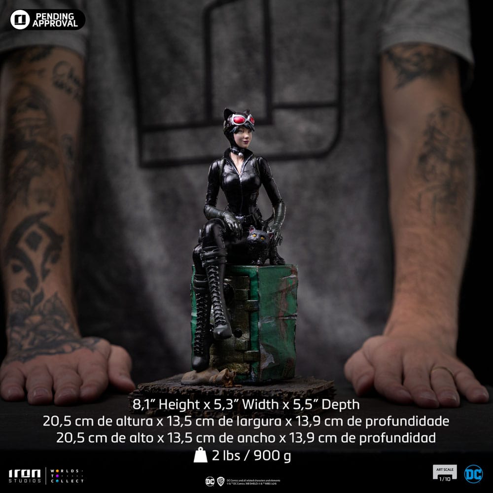DC Comics Art Scale Statue 1/10 Catwoman (Gotham City Sirens) 21 cm Image 8