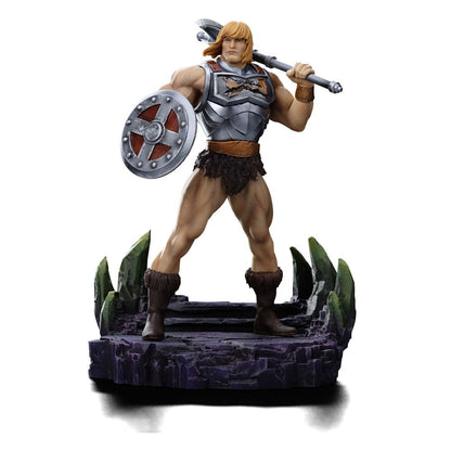 Masters of the Universe Art Scale Statue 1/10 He-Man Battle Armor Version heo Exclusive 23 cm Image 1