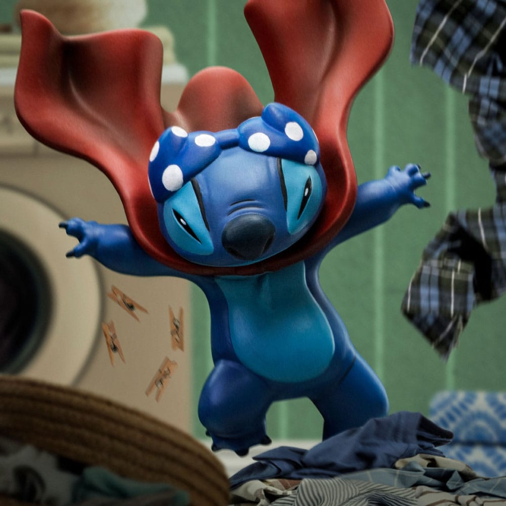 Lilo & Stitch Art Scale Statue 1/10 Stitch Laundry 19 cm Image 8