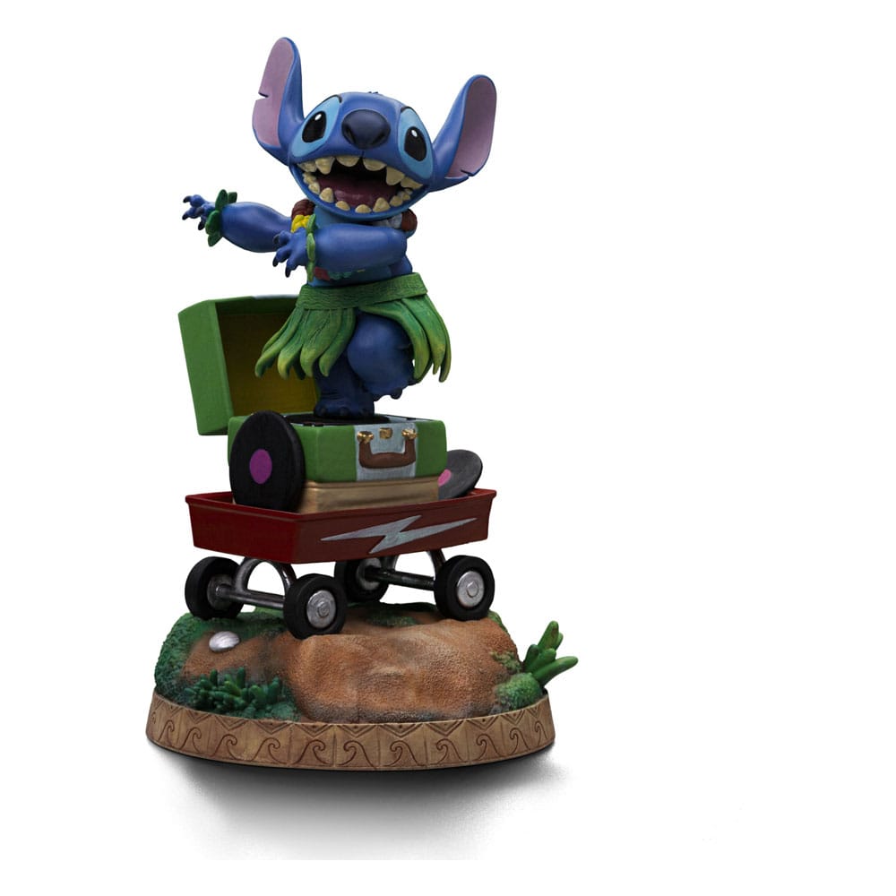 Lilo & Stitch Art Scale Statue 1/10 Stitch Hula 17 cm Image 1