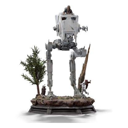 Star Wars Demi Art Scale Statue 1/20 AT-ST and Chewbacca 53 cm Image 1