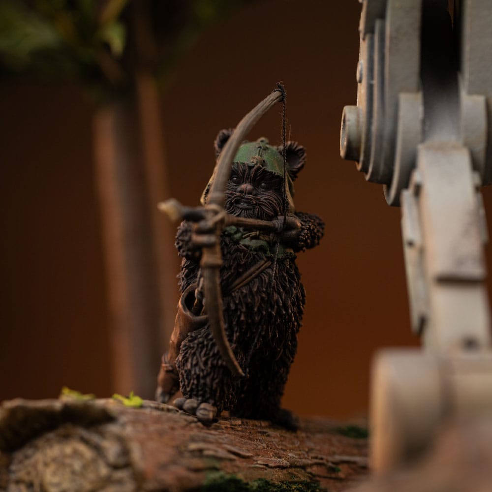 Star Wars Demi Art Scale Statue 1/20 AT-ST and Chewbacca 53 cm Image 4