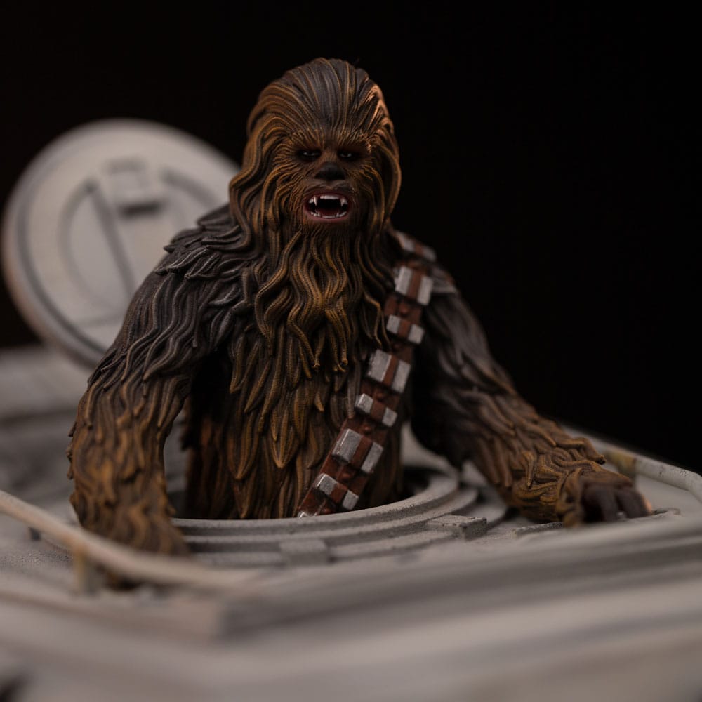 Star Wars Demi Art Scale Statue 1/20 AT-ST and Chewbacca 53 cm Image 6