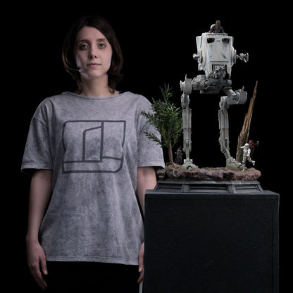 Star Wars Demi Art Scale Statue 1/20 AT-ST and Chewbacca 53 cm Image 12