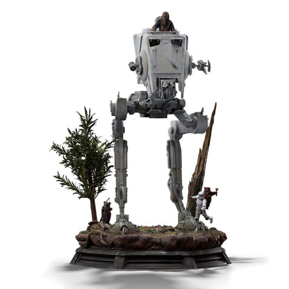Star Wars Demi Art Scale Statue 1/20 AT-ST and Chewbacca 53 cm Image 13