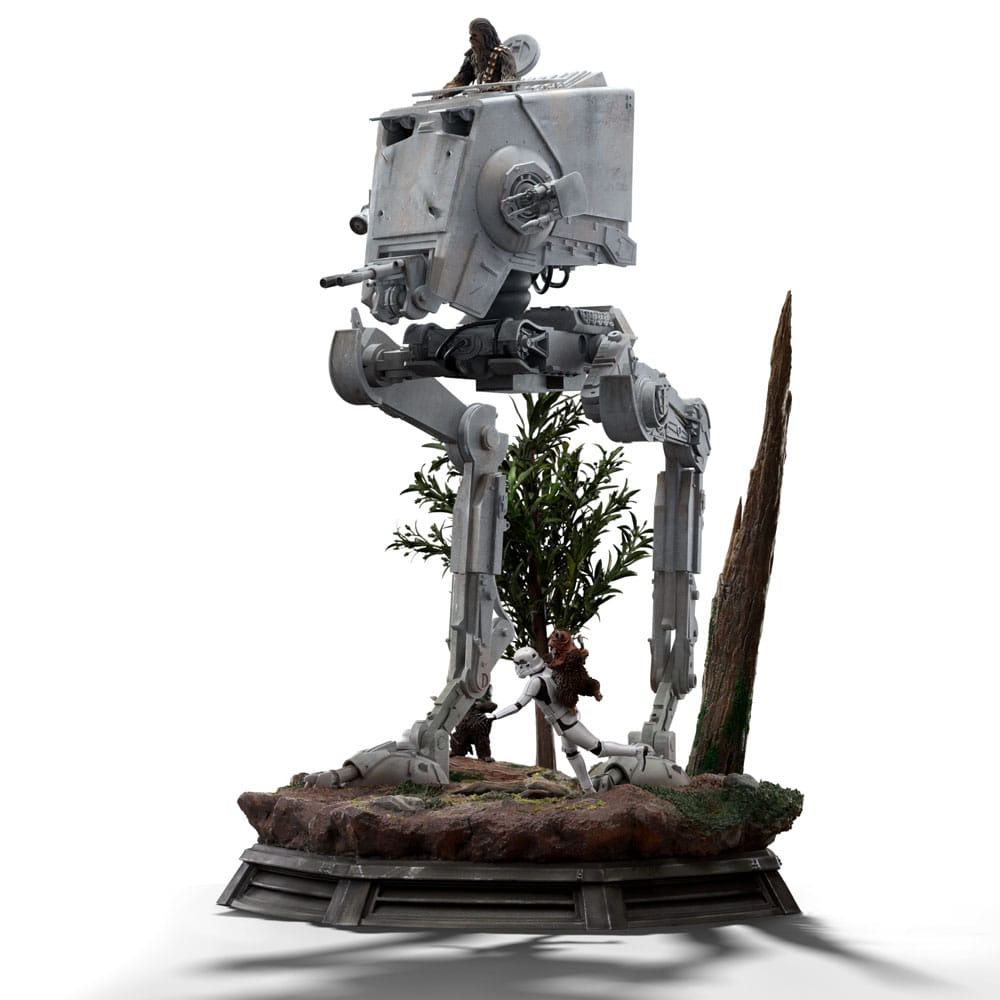 Star Wars Demi Art Scale Statue 1/20 AT-ST and Chewbacca 53 cm Image 15