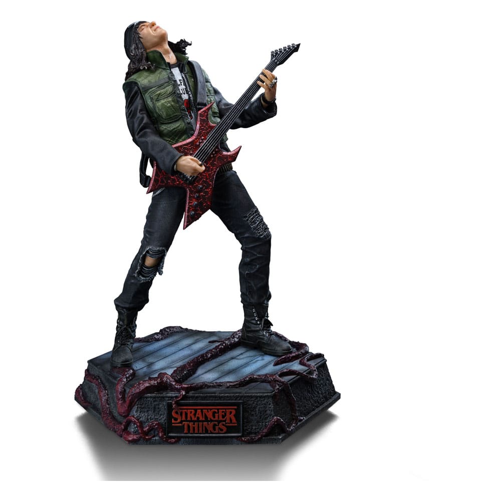Stranger Things Deluxe Art Scale Statue 1/10 Eddie Munson 20 cm Image 1