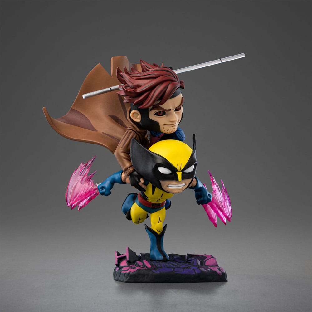 X-Men 97 Mini Co. PVC Figur Gambit and Wolverine 23 cm Image 3