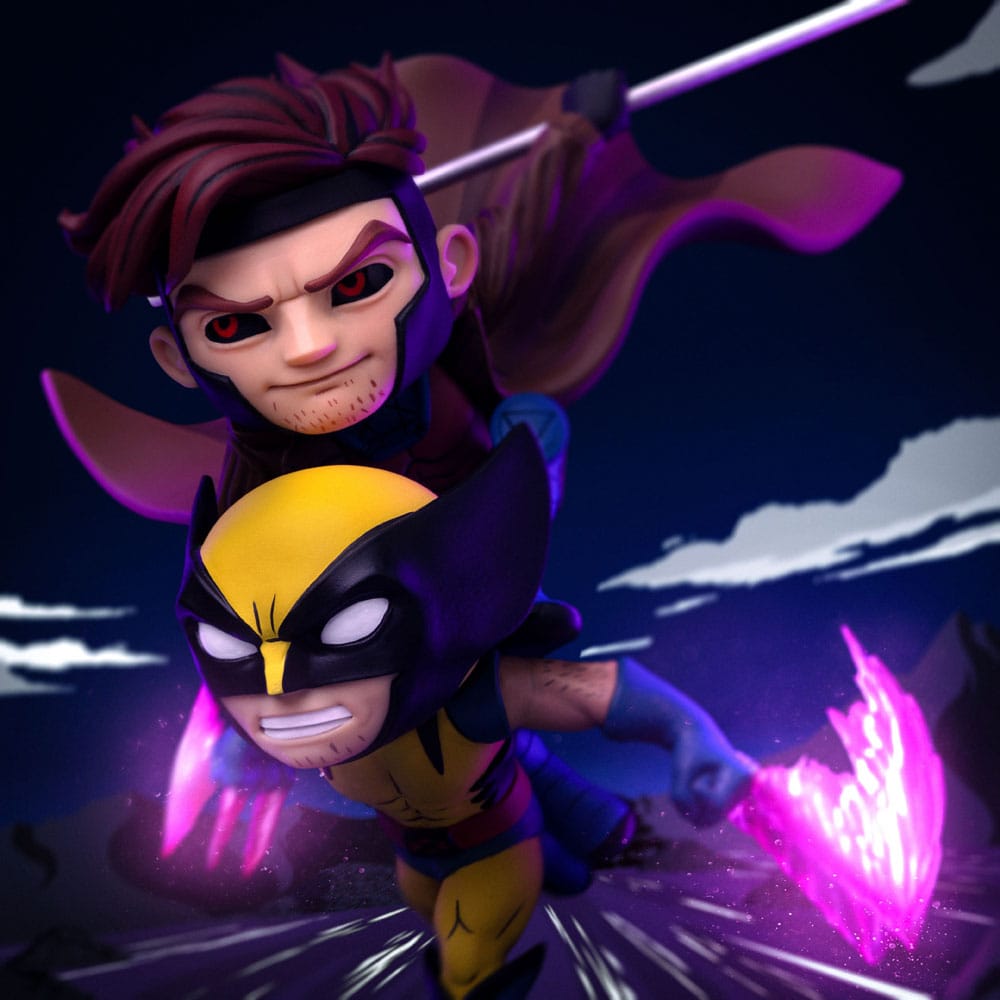 X-Men 97 Mini Co. PVC Figur Gambit and Wolverine 23 cm Image 5