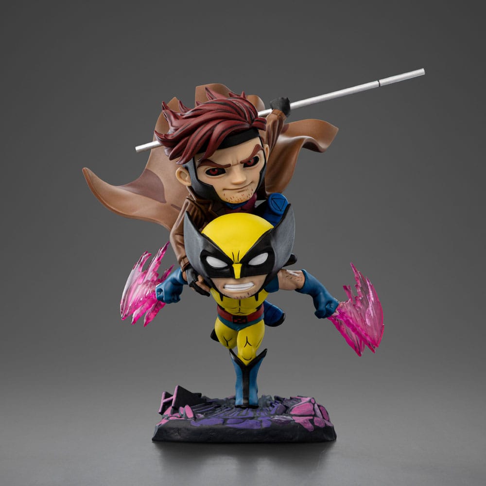 X-Men 97 Mini Co. PVC Figur Gambit and Wolverine 23 cm Image 8