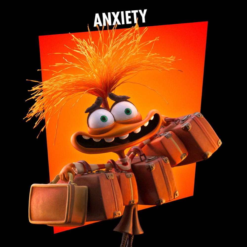 Alles steht Kopf 2 Art Scale Statue 1/10 Anxiety 18 cm Image 5