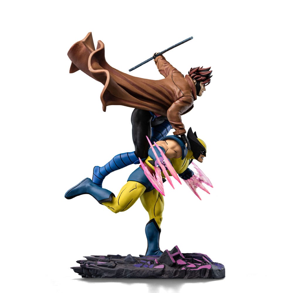 Marvel Deluxe Art Scale Statue 1/10 X-Men´97 Gambit & Wolverine 29 cm Image 3