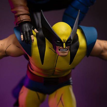 Marvel Deluxe Art Scale Statue 1/10 X-Men´97 Gambit & Wolverine 29 cm Image 7