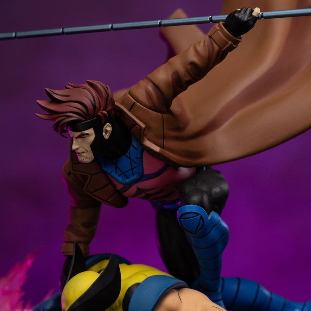 Marvel Deluxe Art Scale Statue 1/10 X-Men´97 Gambit & Wolverine 29 cm Image 8