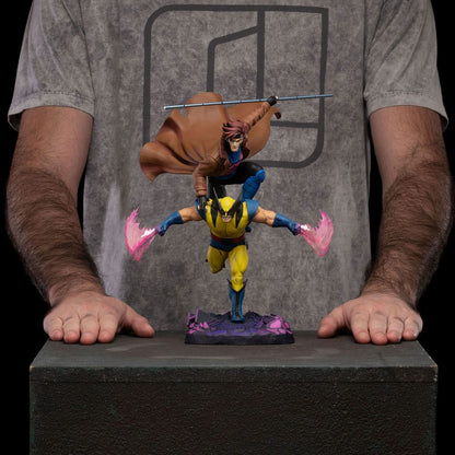 Marvel Deluxe Art Scale Statue 1/10 X-Men´97 Gambit & Wolverine 29 cm Image 11