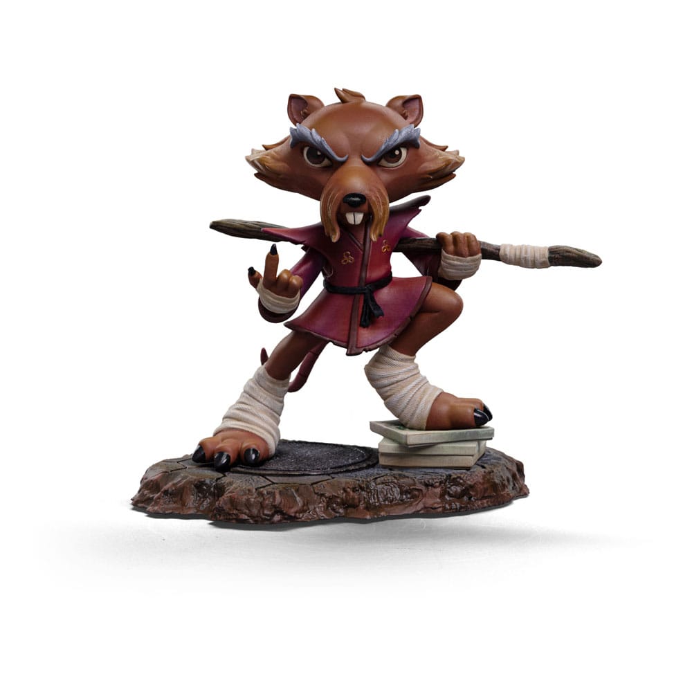 Teenage Mutant Ninja Turtles Mini Co. PVC Figur Master Splinter Comics 12 cm Image 1