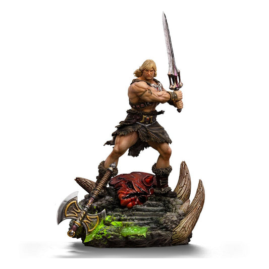 Masters of the Universe Deluxe Art Scale Statue 1/10 He-Man Unleashed 34 cm Image 1