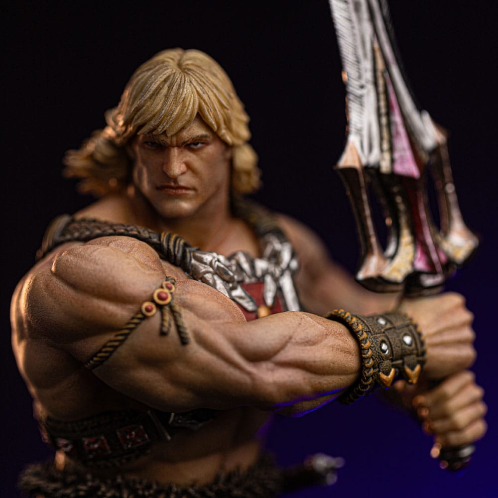 Masters of the Universe Deluxe Art Scale Statue 1/10 He-Man Unleashed 34 cm Image 5