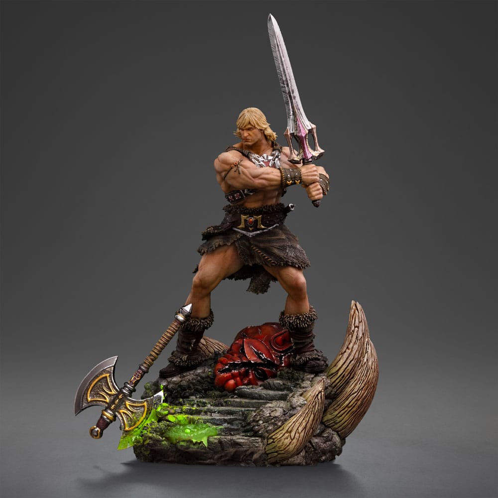 Masters of the Universe Deluxe Art Scale Statue 1/10 He-Man Unleashed 34 cm Image 12