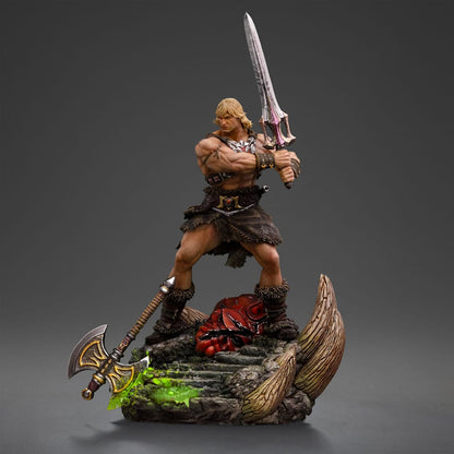 Masters of the Universe Deluxe Art Scale Statue 1/10 He-Man Unleashed 34 cm Image 12