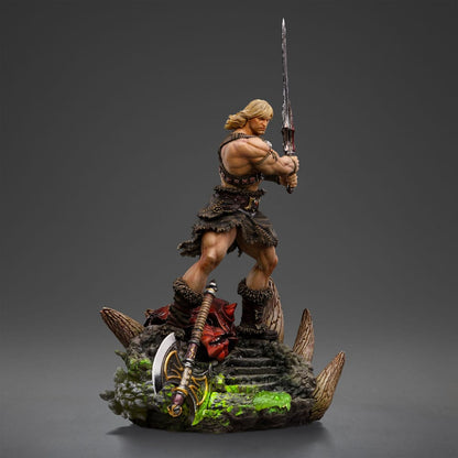 Masters of the Universe Deluxe Art Scale Statue 1/10 He-Man Unleashed 34 cm Image 13
