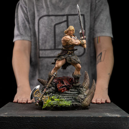 Masters of the Universe Deluxe Art Scale Statue 1/10 He-Man Unleashed 34 cm Image 15