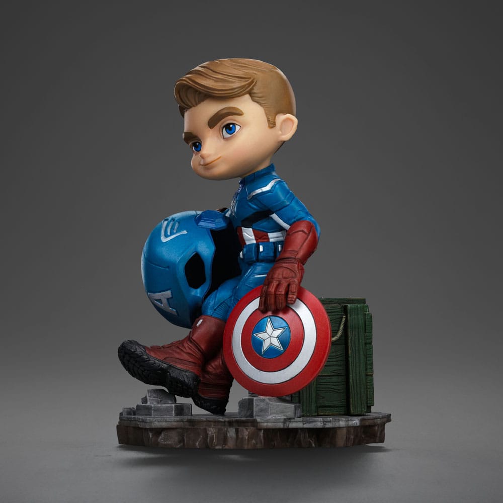 Avengers Infinity Saga Mini Co. PVC Figur Captain America 14 cm Image 2