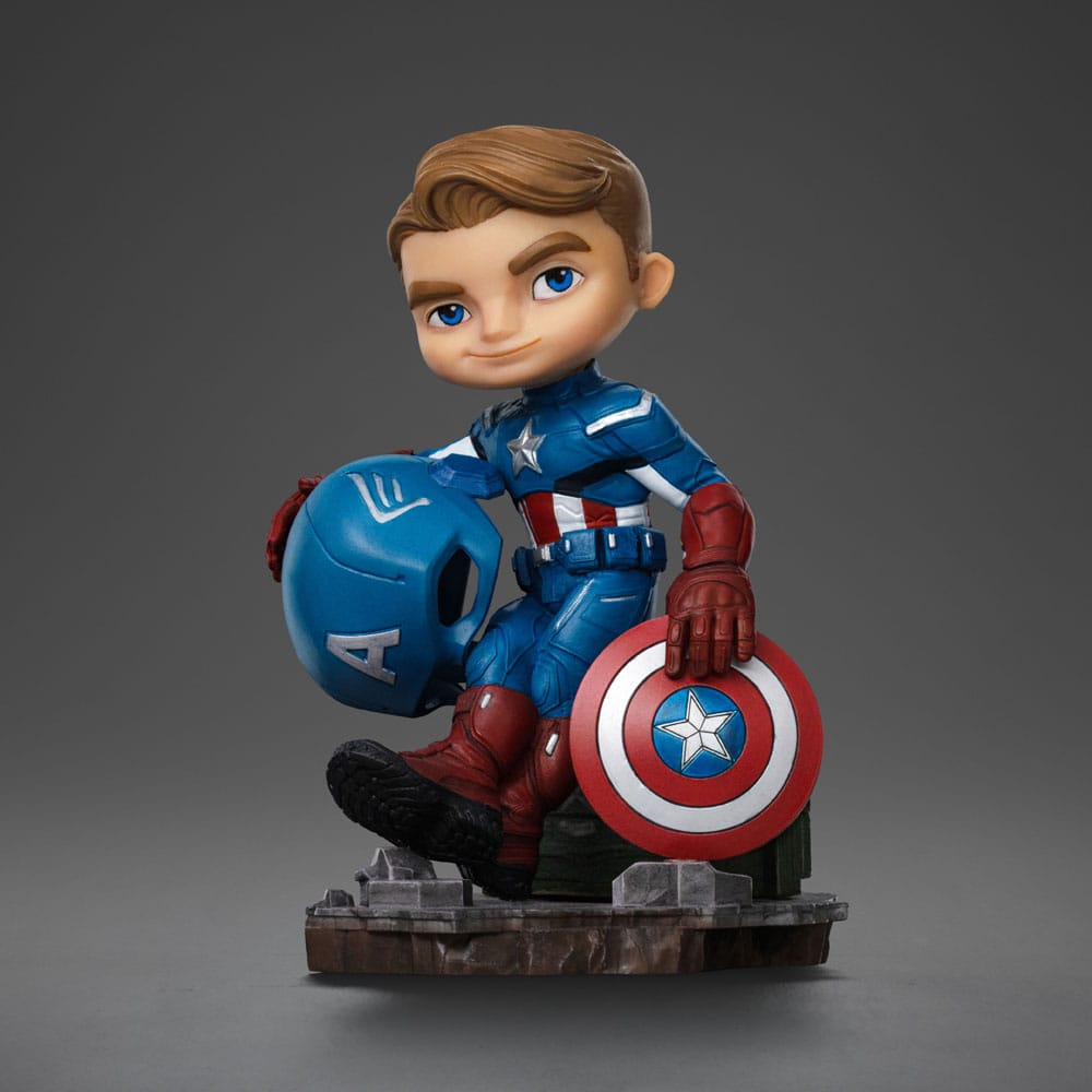 Avengers Infinity Saga Mini Co. PVC Figur Captain America 14 cm Image 4