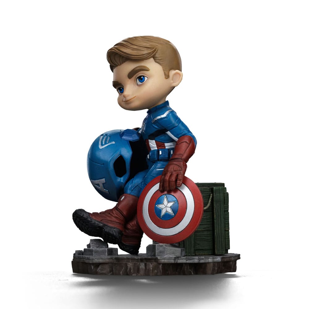 Avengers Infinity Saga Mini Co. PVC Figur Captain America 14 cm Image 5