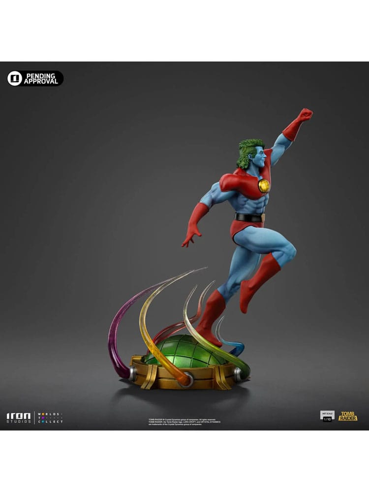 Captain Planet Art Scale Statue 1/10 Captain Planet 24 cm Image 5