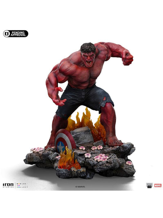 Marvel Art Scale Statue 1/10 Red Hulk 23 cm Image 1