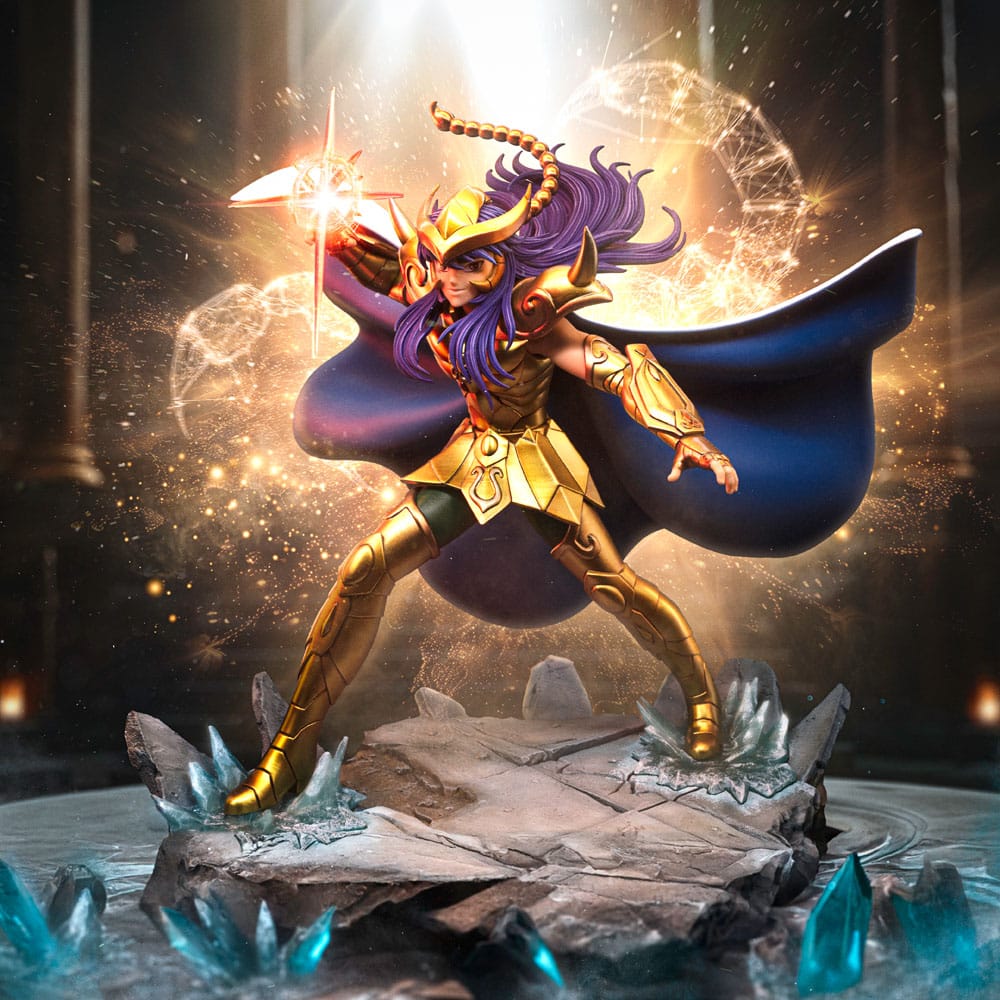 Saint Seiya Art Scale Statue 1/10 Scorpio Milo 24 cm Image 7