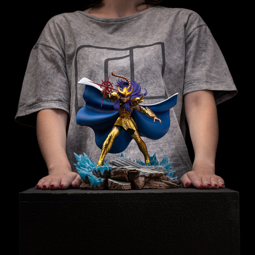 Saint Seiya Art Scale Statue 1/10 Scorpio Milo 24 cm Image 14