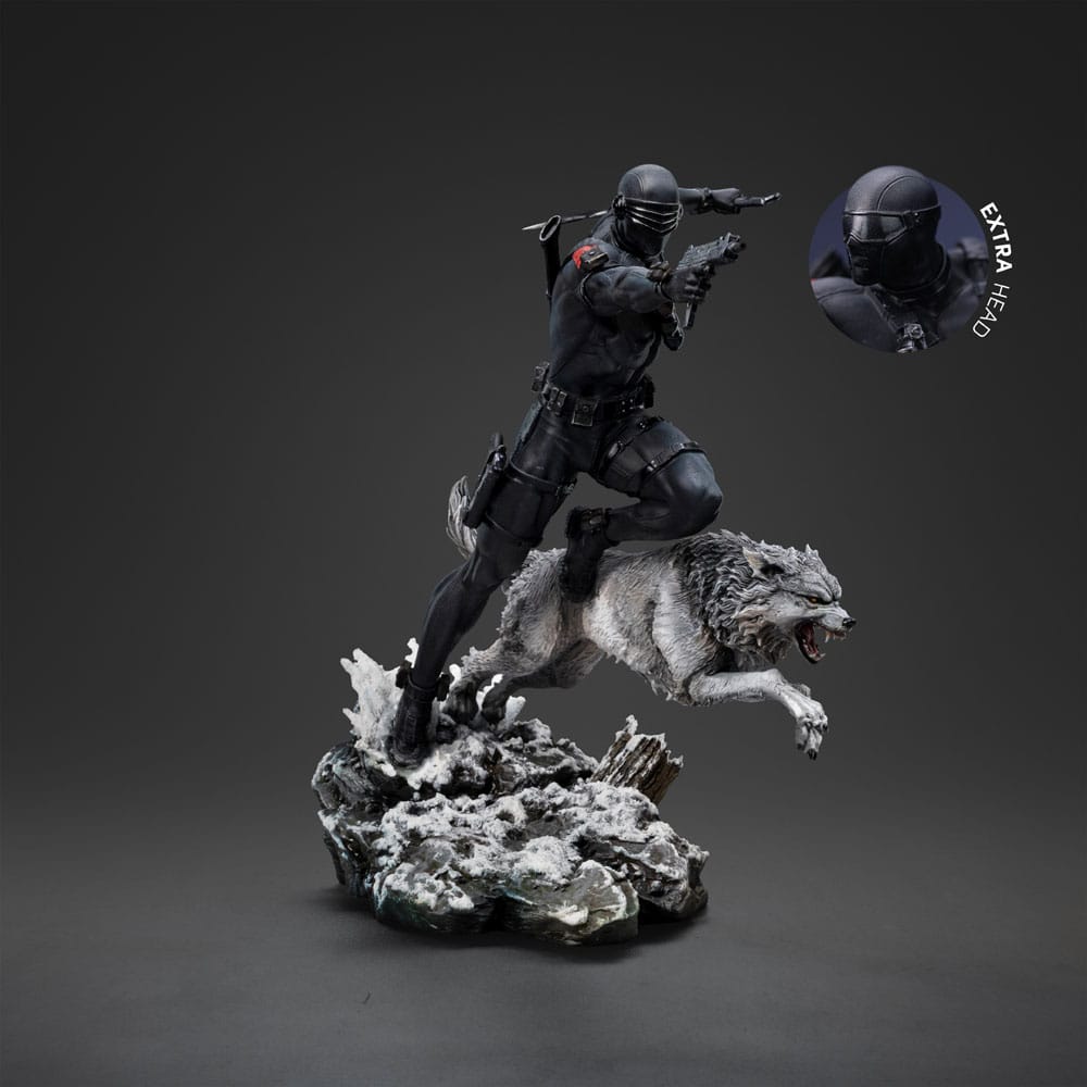 GI Joe Art Scale Statue 1/10 Snake Eyes 23 cm Image 3