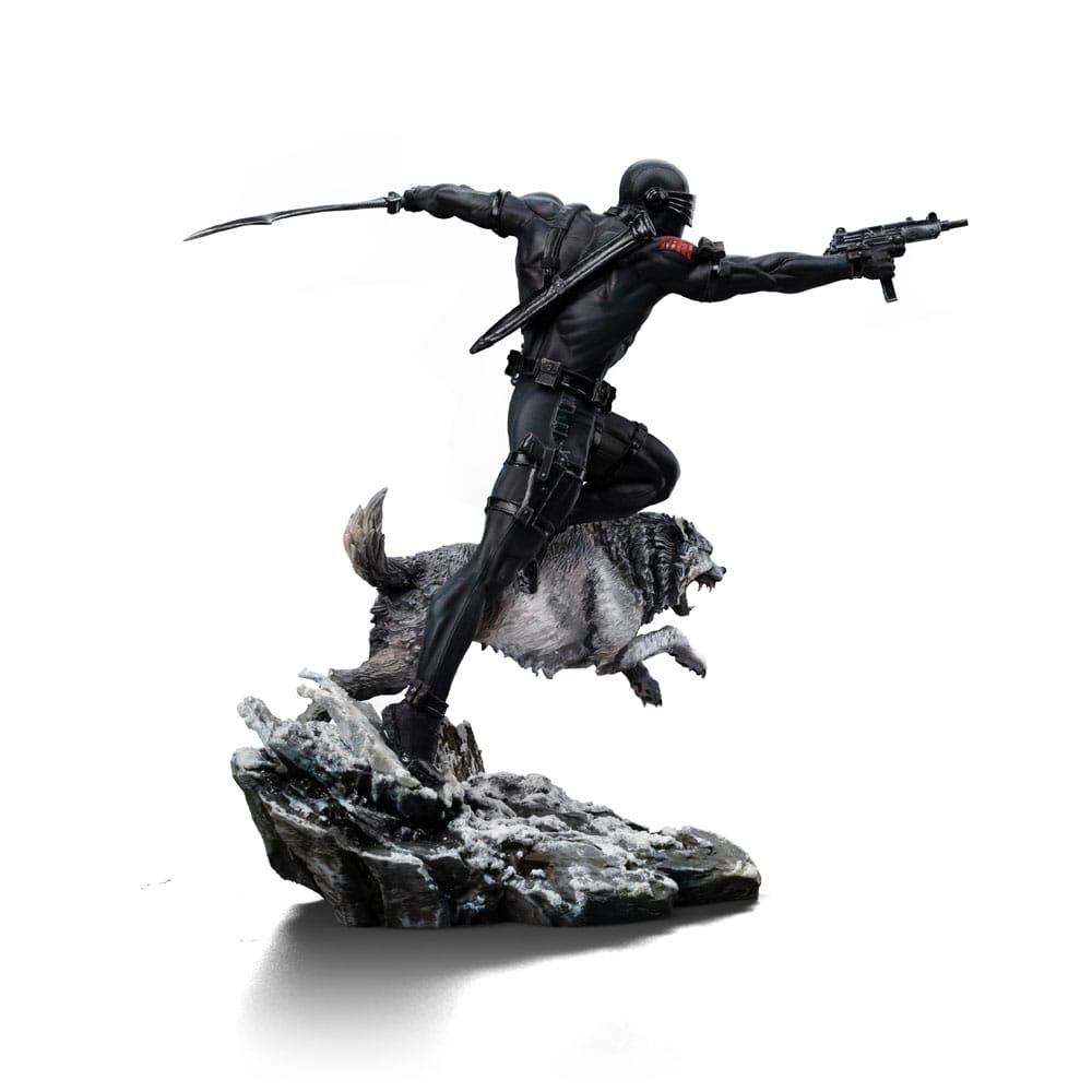GI Joe Art Scale Statue 1/10 Snake Eyes 23 cm Image 16