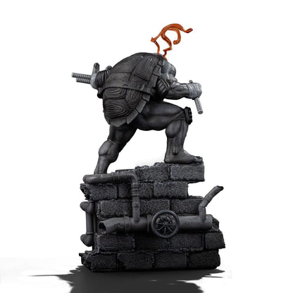 Teenage Mutant Ninja Turtles Art Scale Statue 1/10 Michelangelo Black and White Variant 26 cm heo exclusive Image 4