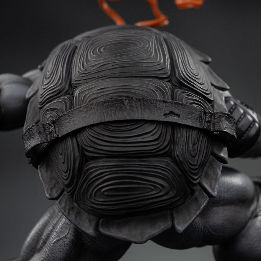 Teenage Mutant Ninja Turtles Art Scale Statue 1/10 Michelangelo Black and White Variant 26 cm heo exclusive Image 6