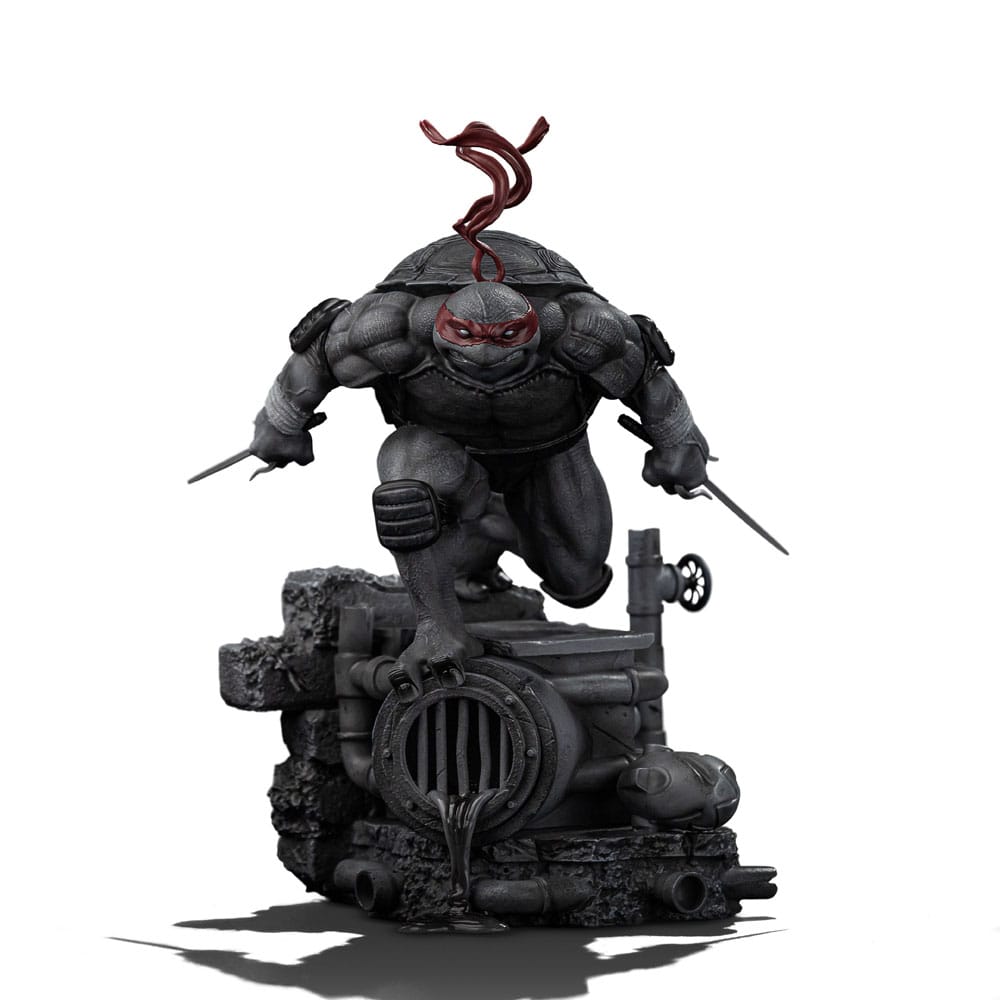 Teenage Mutant Ninja Turtles Art Scale Statue 1/10 Raphael Black and White Variant 26 cm heo exclusive Image 2